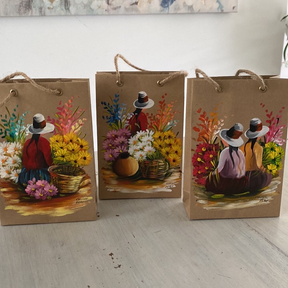 Peruvian Artist Gift Bag Set of 3 - Picture 7 of 10